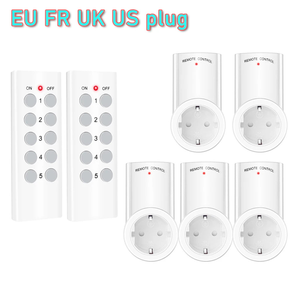 Smart Socket RF 433MHz Remote Control