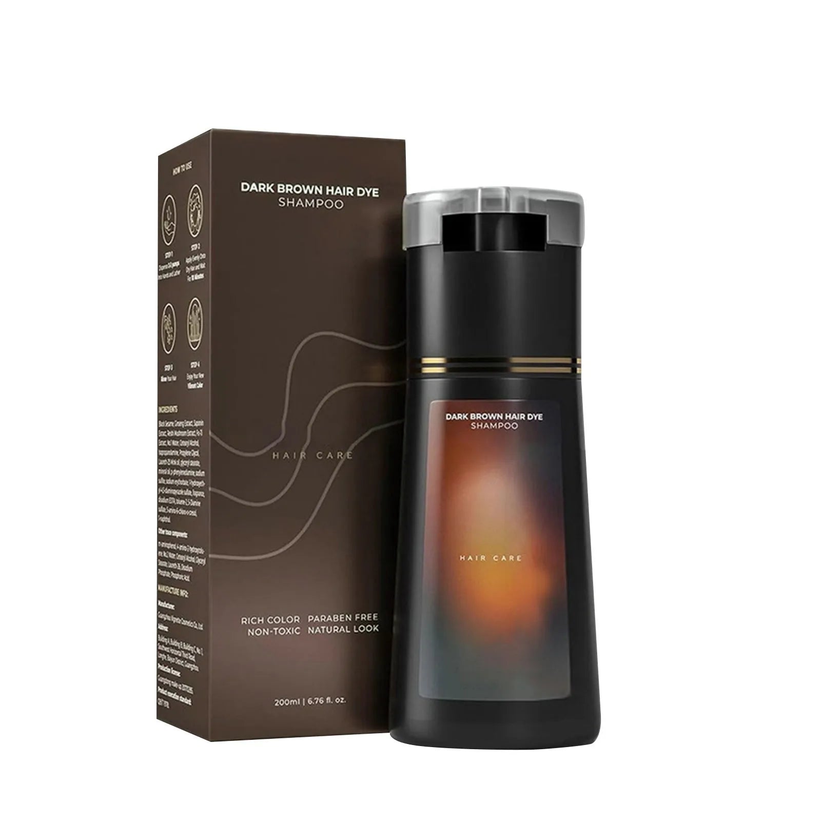 Dầu Gội Nhuộm Tóc Tự Nhiên Dành Cho Nam Nữ