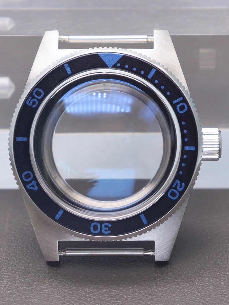 Modified Seiko 62MAS Diving 40mm Vintage Watch Cases Bubble Sapphire Crystal Glass Fit NH34 NH35 NH36 NH38 Movement 28.5mm Dial - Daisan Mart