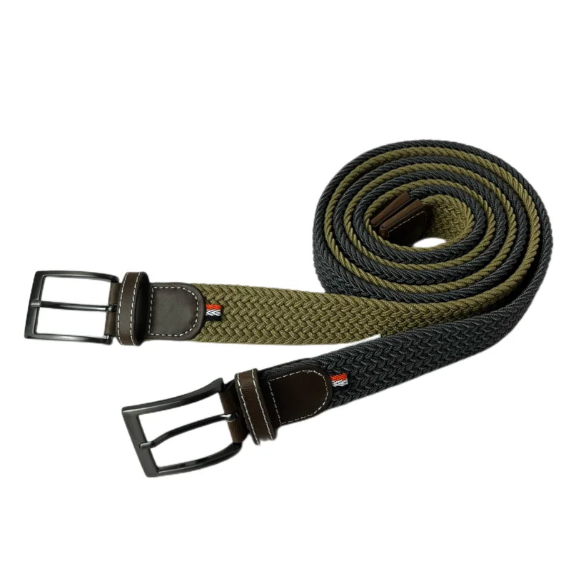 Multi-purpose fashion elastic fabric belt for men and women
