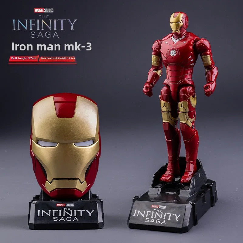 Anh Hùng Siêu Phẩm - Mô Hình Iron Man & Spider Man - Daisan Mart