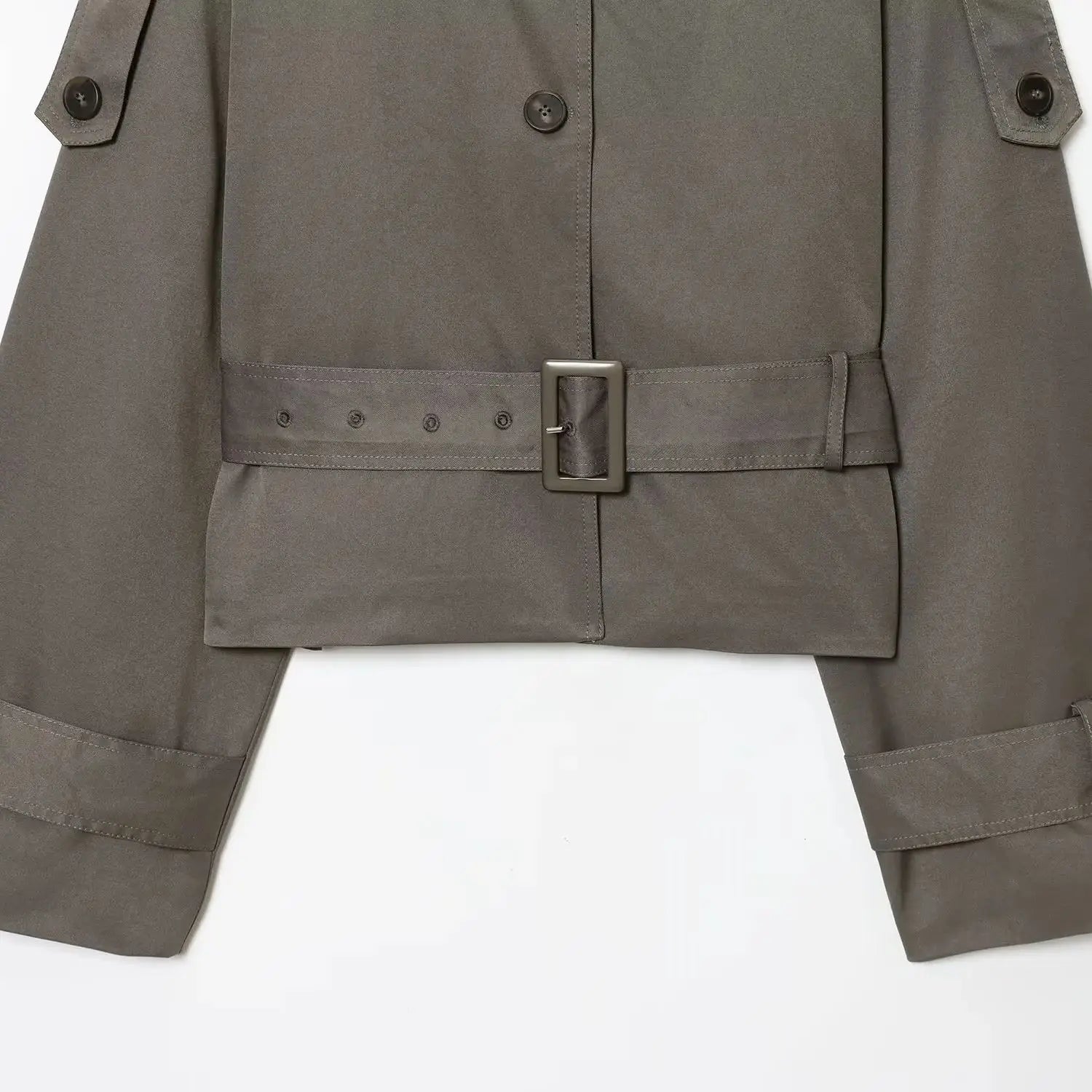 2025 Women's Coat European and American Style with Luxurious Belt