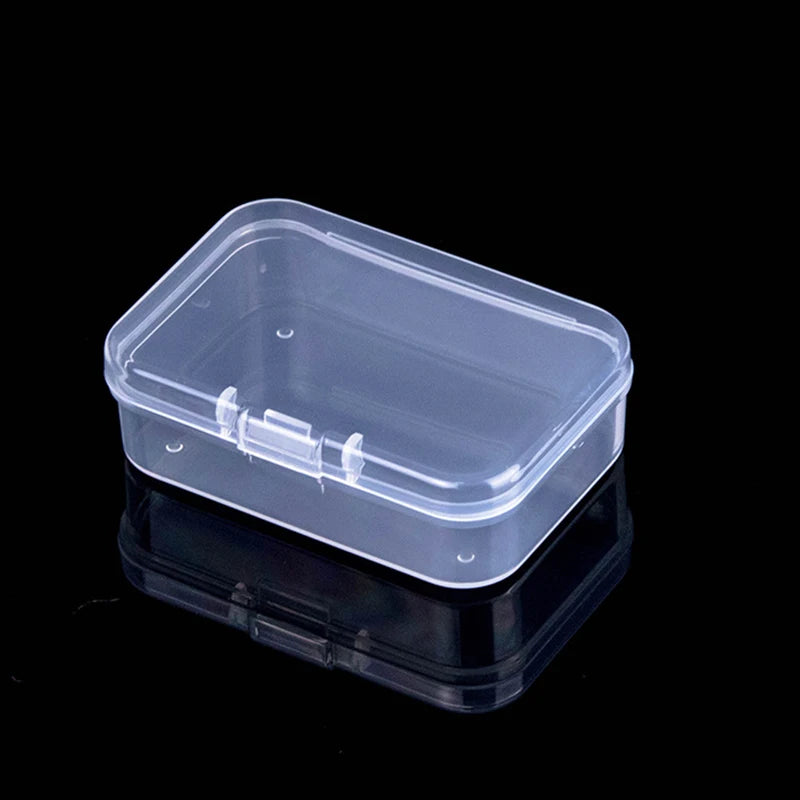 Mini Rectangular Dustproof Plastic Jewelry Box