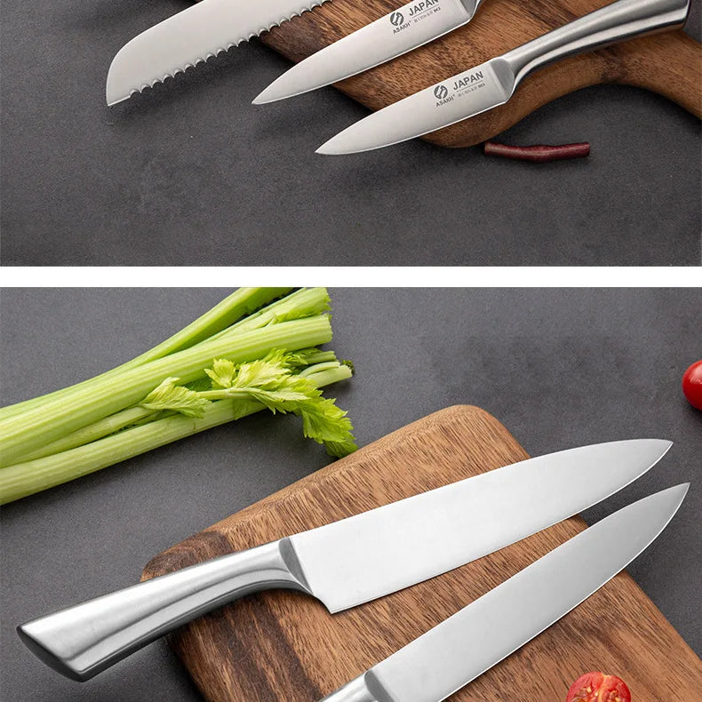 Multi-Purpose Kitchen Knife Set - Japanese Stainless Steel