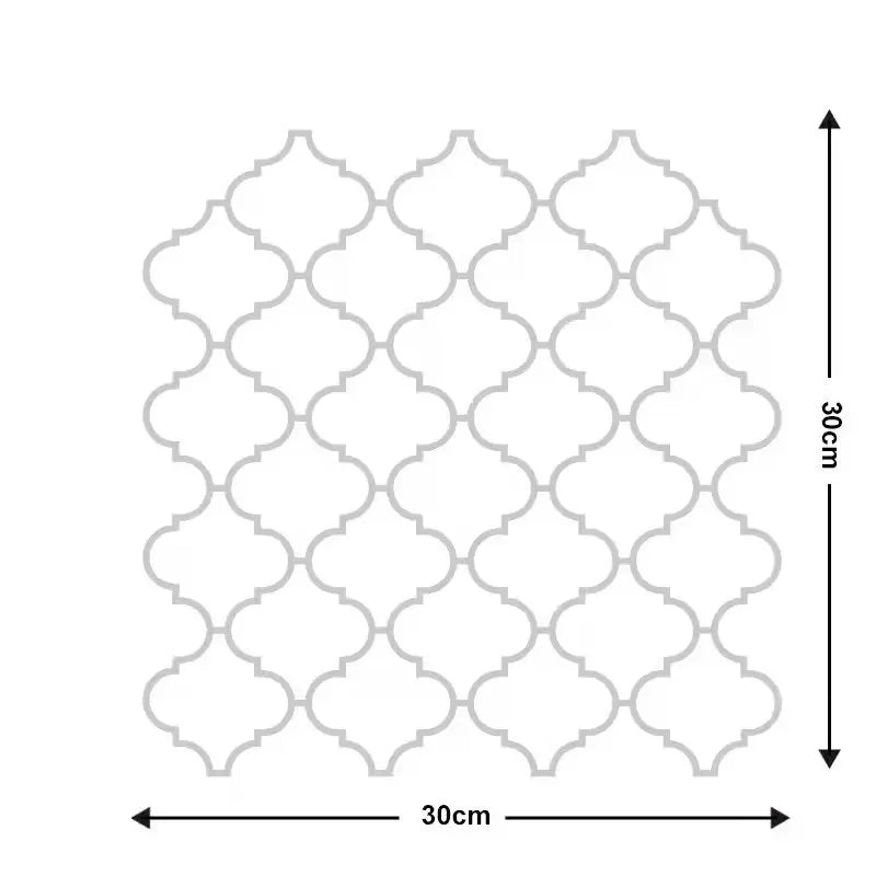 Gạch Dán Tường 3D Chống Nước Trang Trí Nhà Bếp & WC
