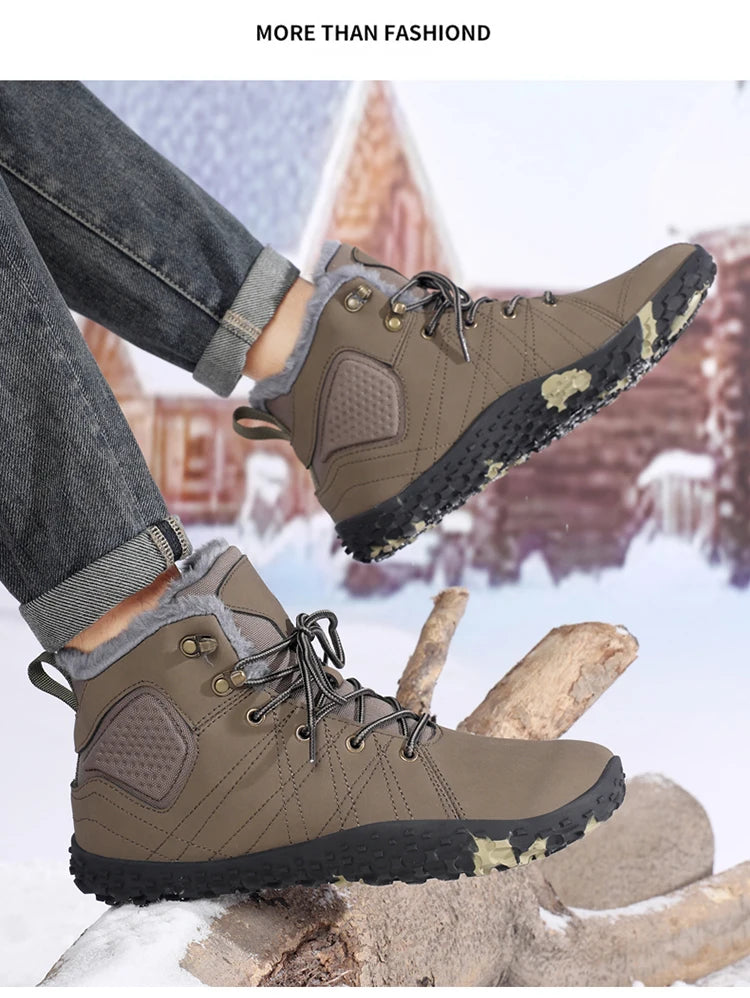 Zero Drop Warm Waterproof Unisex Winter Shoes