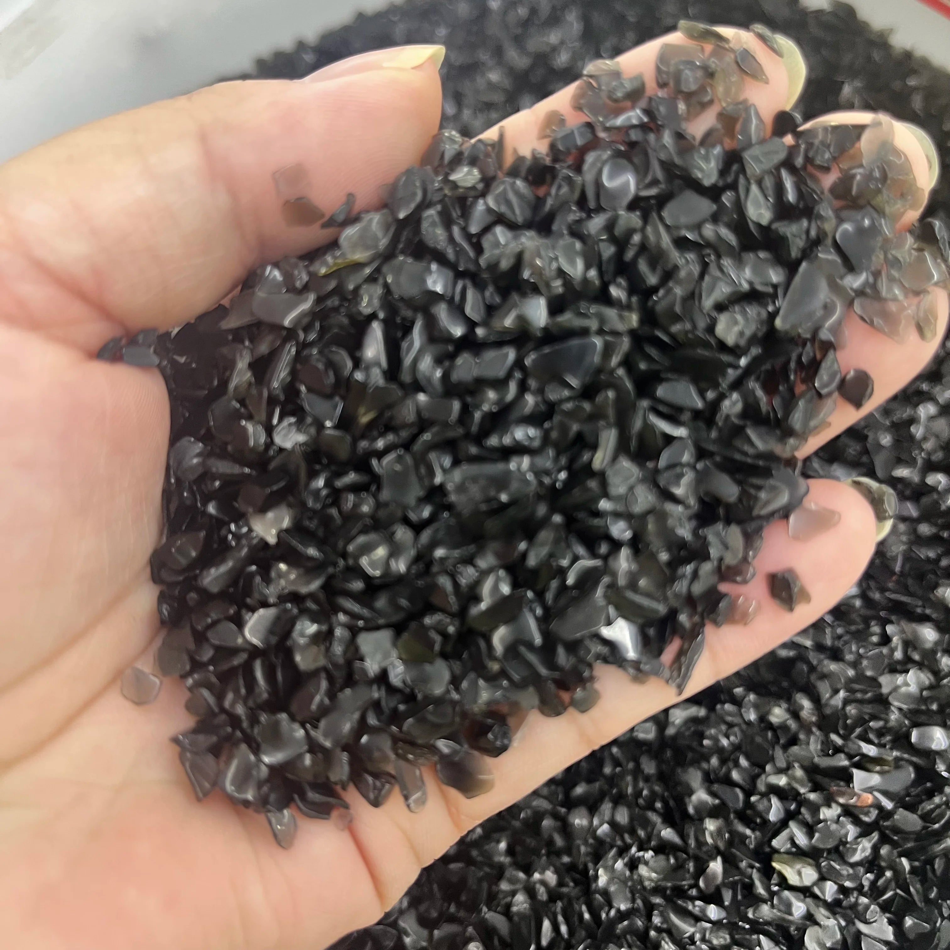 Natural Rose Quartz Stone - Decoration &amp; Healing