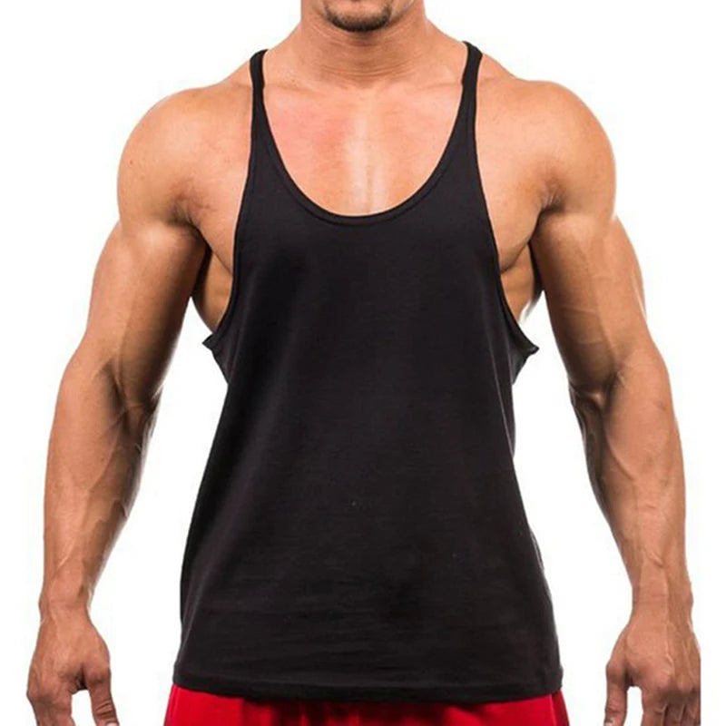 Áo Gym Nam 2023 - Tank Top Thể Hình Tập Luyện Cotton