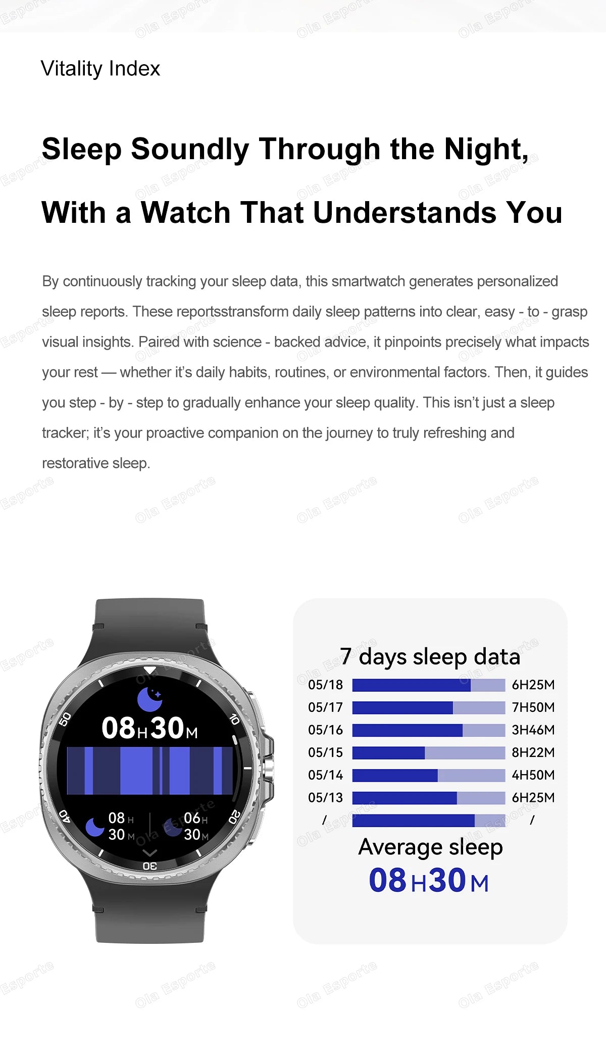 Smart Watch 8 Classic 2025 - Health &amp; Style