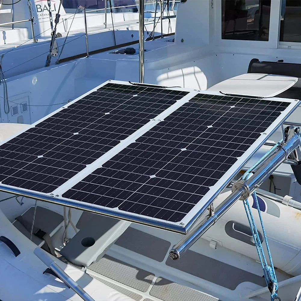 XINPUGUANG solar panel complete kit 12v /24V photovoltaic panel 50W 100W cells Solar Battery Charger Car Boat House balcony