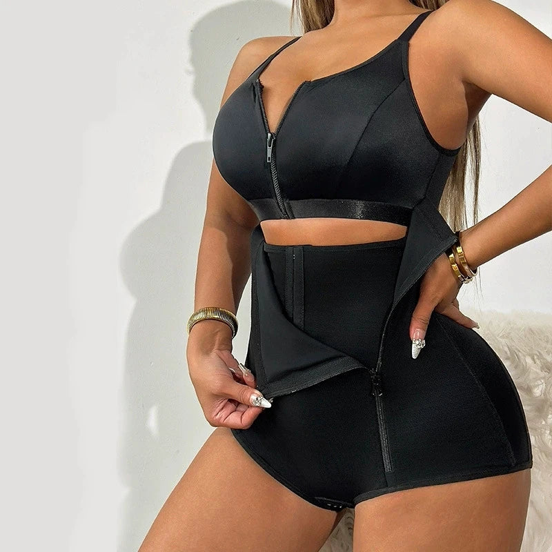AfruliA body shaping corset lifts buttocks and slims waist for a sexy look