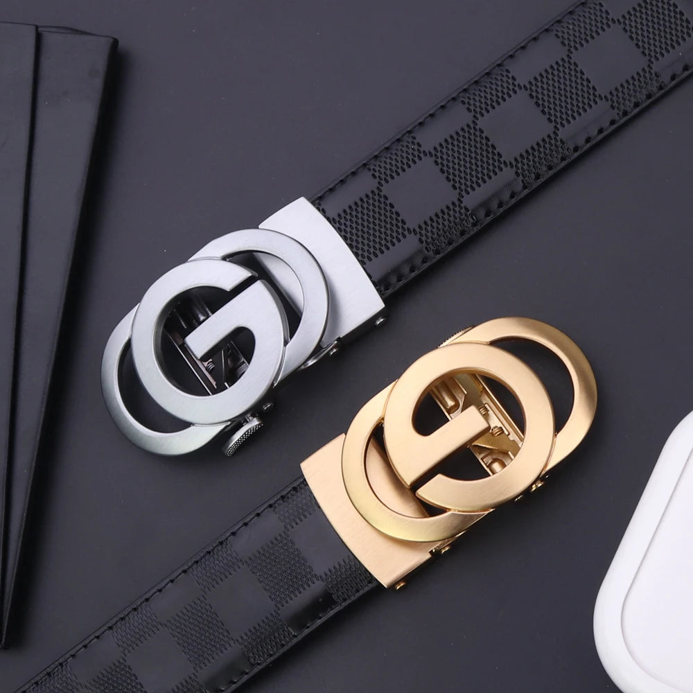 High quality genuine leather belts for men and women, famous brand