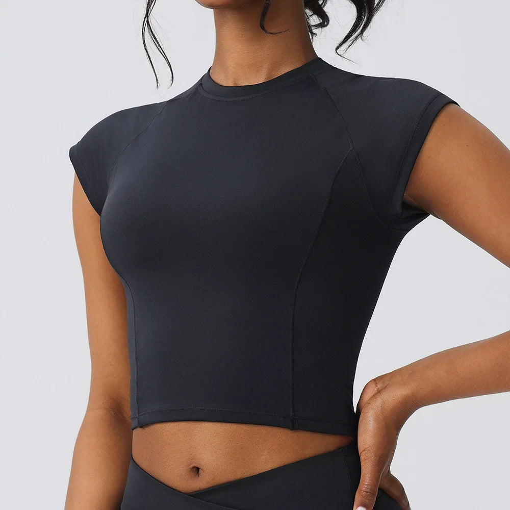 Áo Thể Thao Nữ Co Giãn Tập Gym Yoga Chạy Bộ XP199 - Daisan Mart