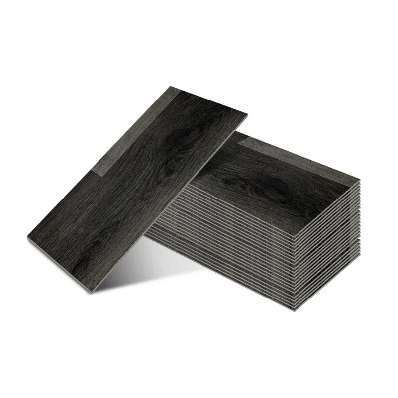 Peel and Stick Floor Tile Self Adhesive Vinyl Flooring Plank Waterproof DIY Wood Grain Wall Tile for Bedroom Kitchen Living Room