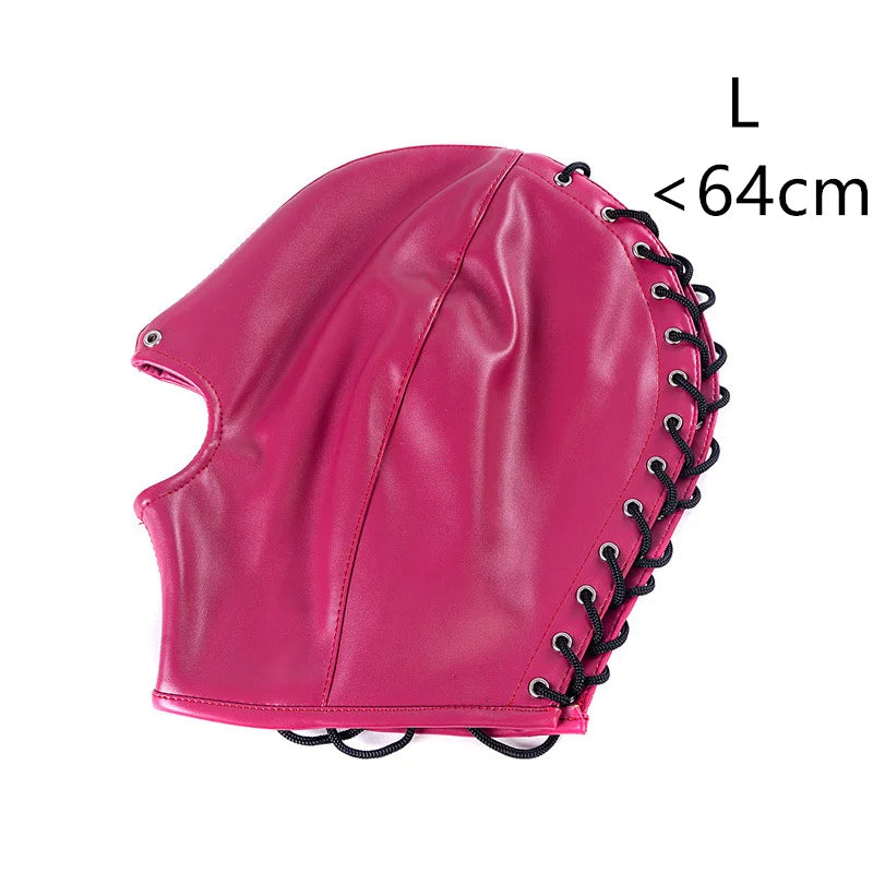 Mặt Nạ Da Bịt Kín Mặt Cosplay Gợi Cảm Unisex