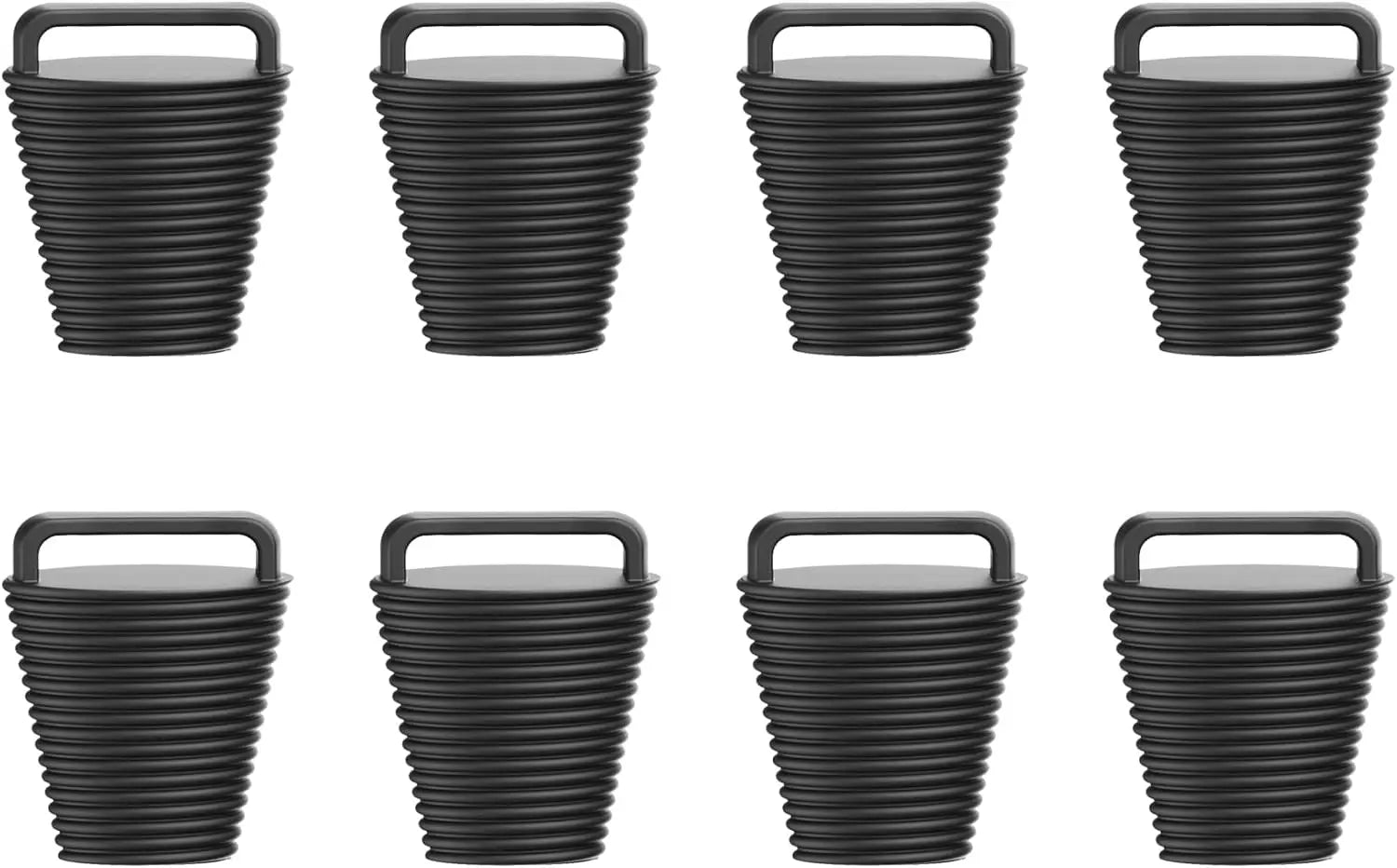 8 Pcs Kayak Scupper Plugs Kit with Silicone Handles 2 Sizes Scupper Plugs Drain Holes Stopper Non-Slip Easy Installation