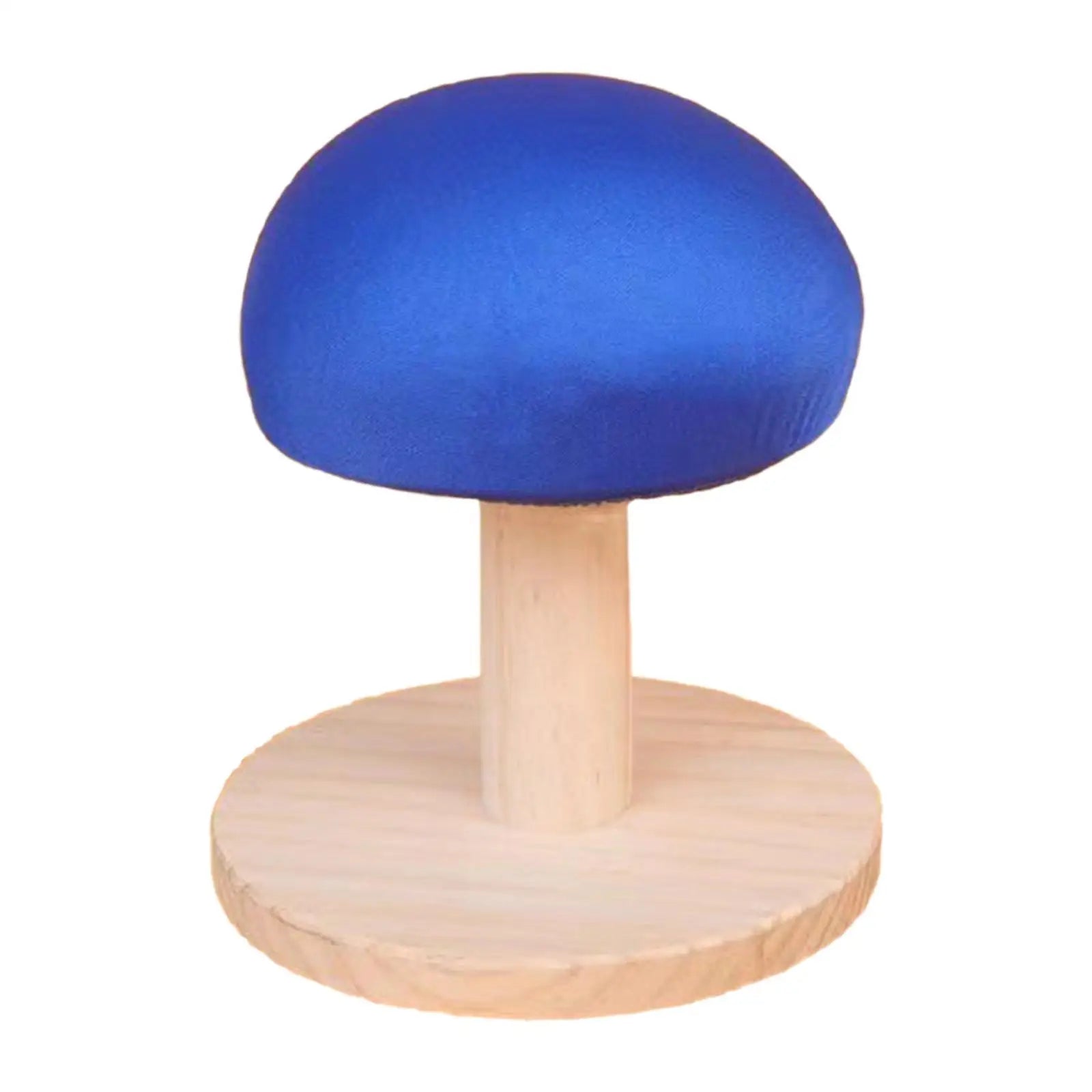 Round Ironing Stool Wooden Ironing Board for Collars Household Accessories
