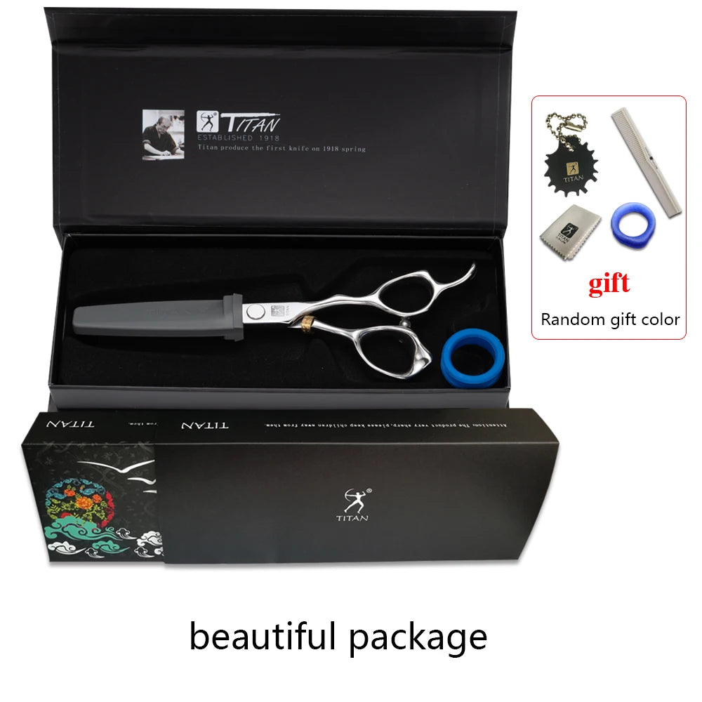 ###Professional Japanese TITAN Hair Cutting Scissors 5.5-6.0