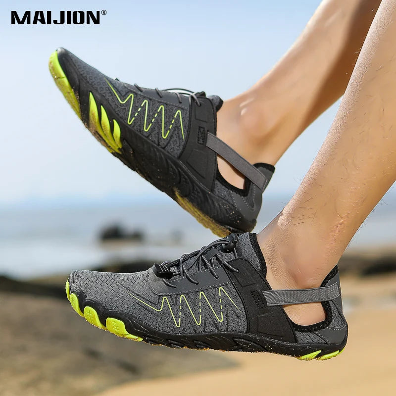 Giày Lội Nước Unisex Chống Trượt Biển Sông Cỡ Lớn