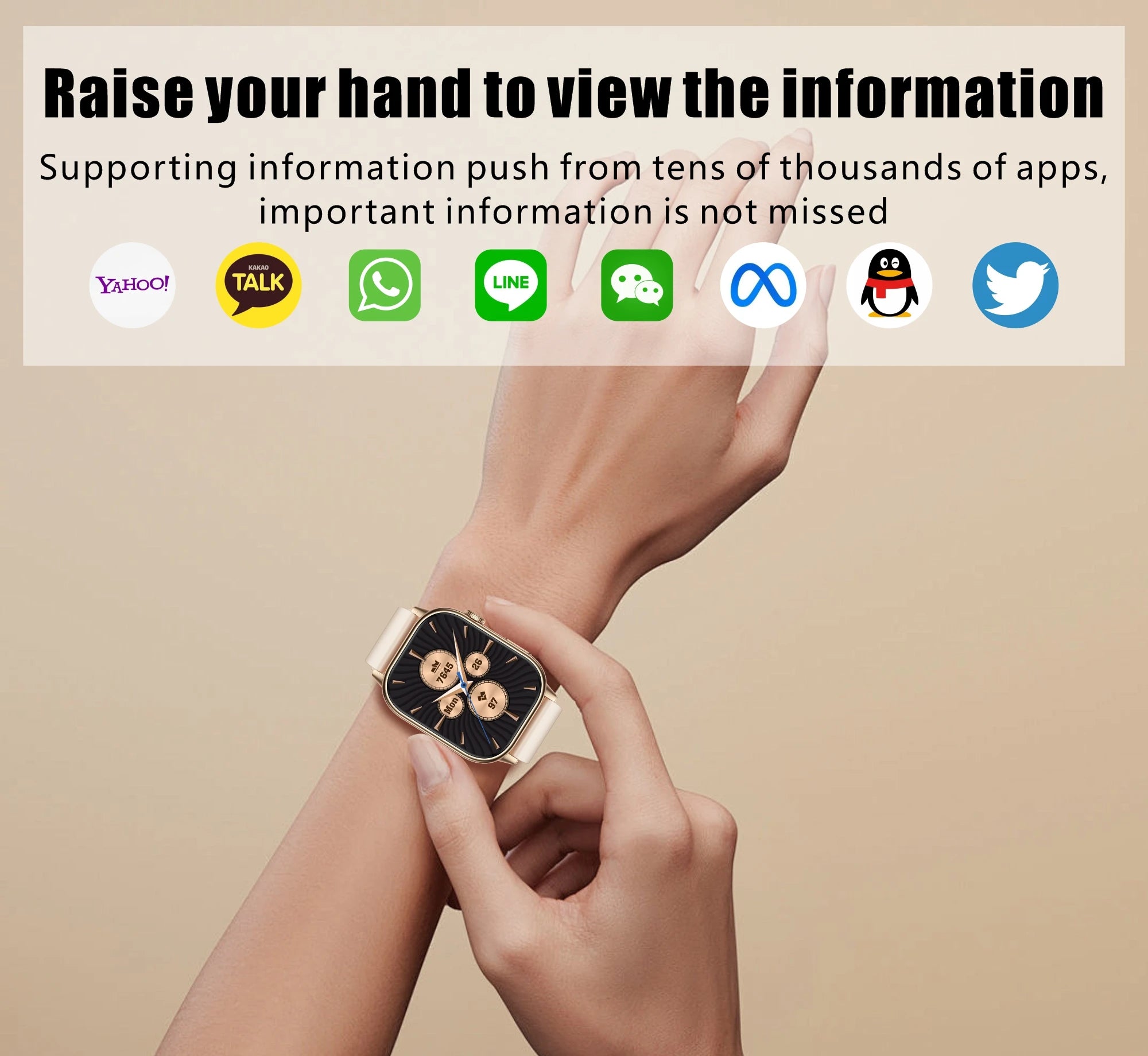 Multi-function AMOLED IP67 Smart Watch for Men and Women