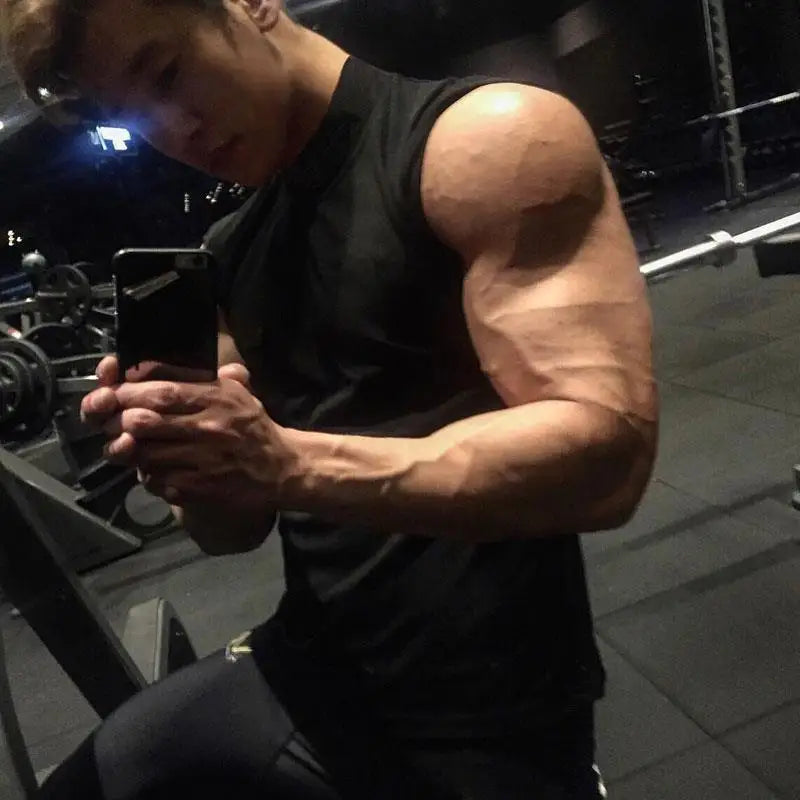Áo Tank Nam Tập Gym: Thoáng Khí, Nhanh Khô, Co Giãn - Daisan Mart