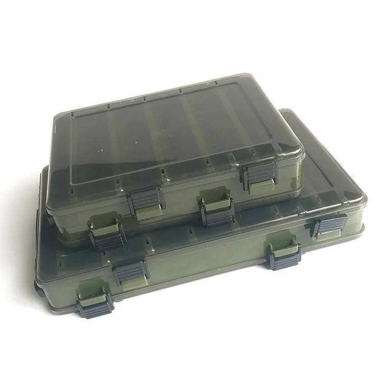 Hộp Mồi Câu Hai Mặt Di Động Đựng Đồ Câu Cá