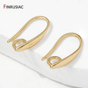 14K Gold Plated Earring Hooks - DIY Jewelry Making Accessories