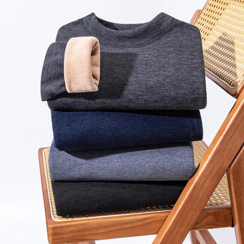 Men's Thick Velvet Thermal Underwear Set XL-4XL