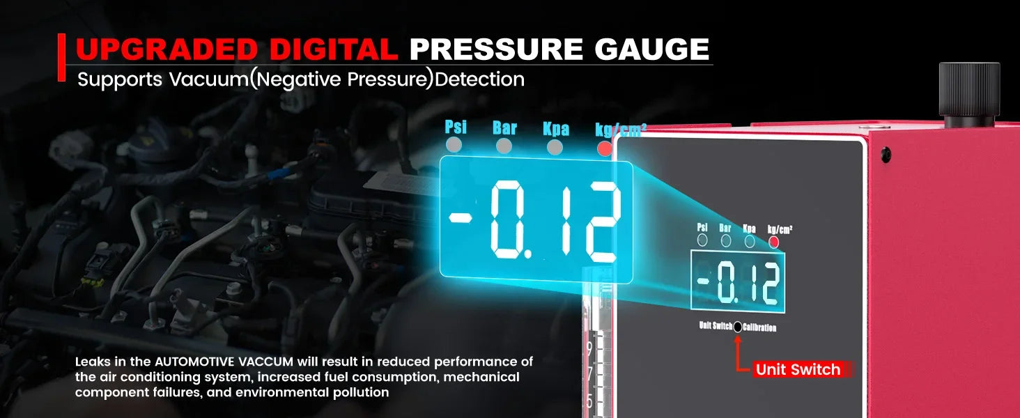 ANCEL L300  Car Smoke Generator with Air Pump Digital Pressure Gauge Smoke Machine EVAP Vacuum Fuel Pipe Oil Leak Detector - Daisan Mart