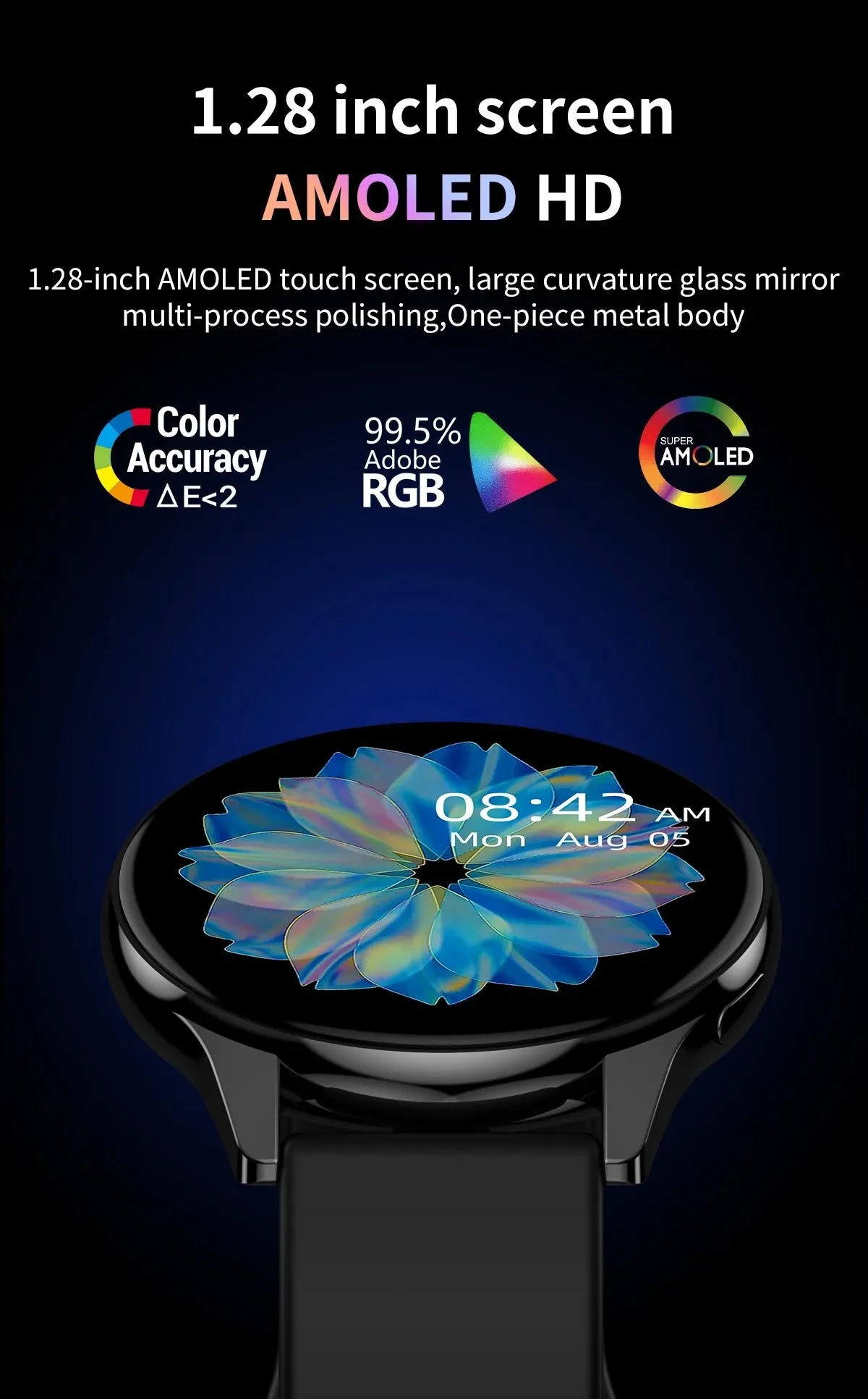 LIGE 2025 Smart Watch Multi-function Wireless Charger