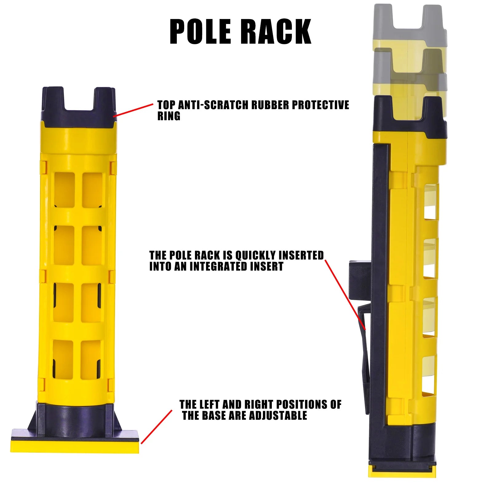 19.5L Multi-Function Fishing Box with Rod Holder &amp; Cup