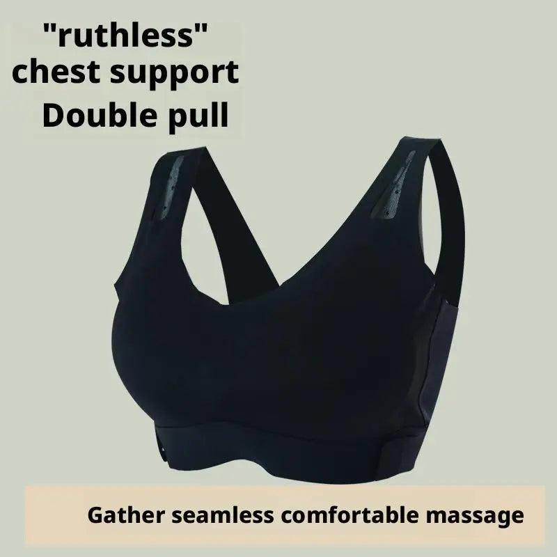 Wireless Support &amp; Massage Bra