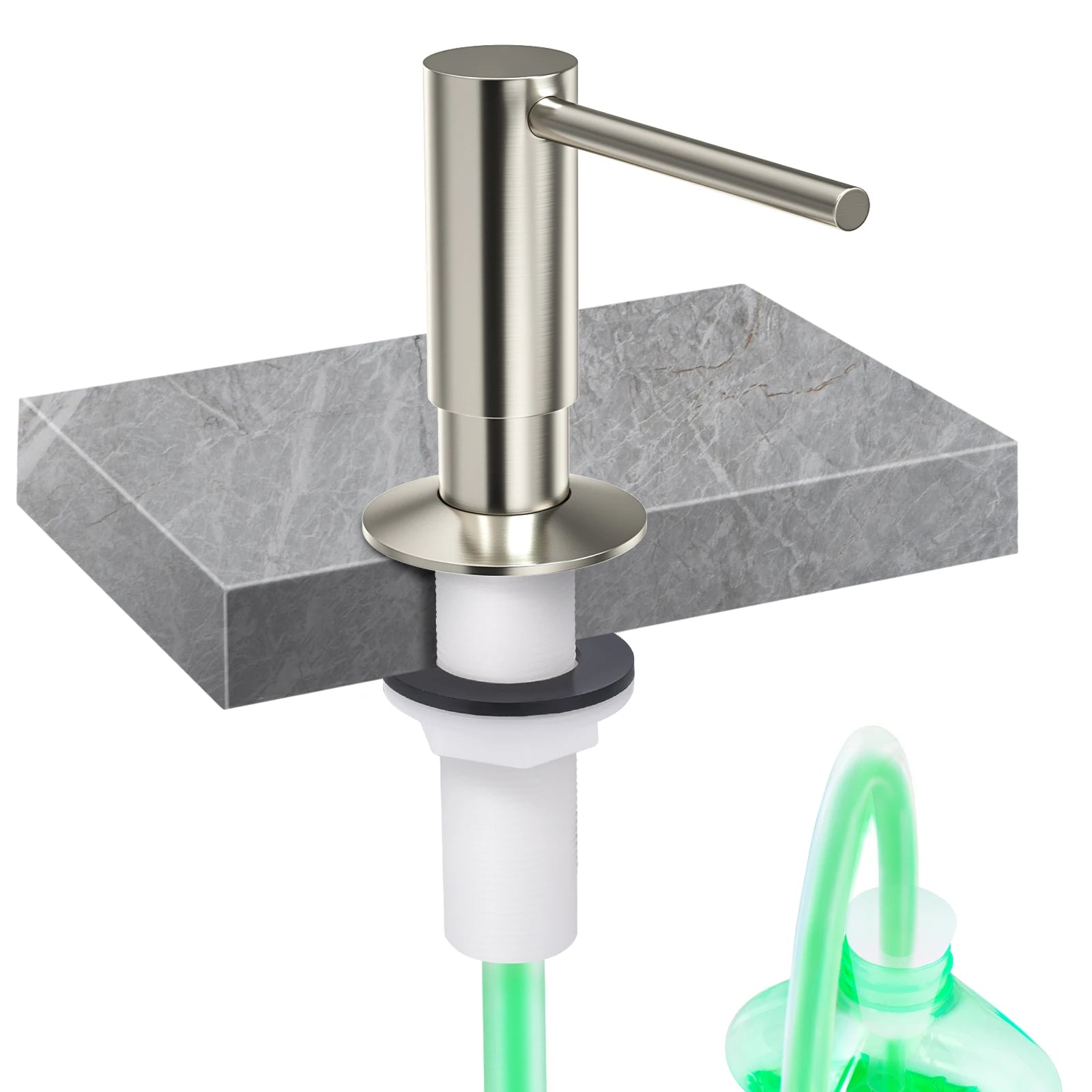 SAMODRA Brass Soap Dispenser Pump For Kitchen &amp; Bath