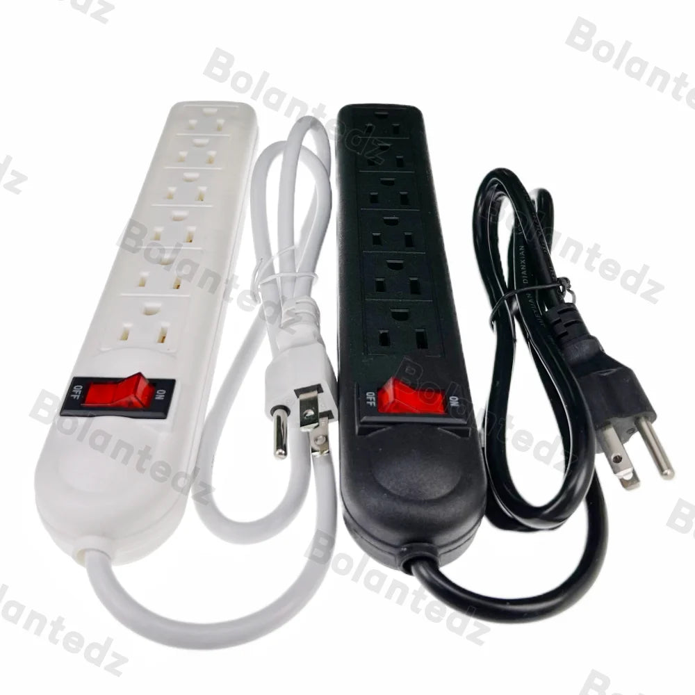 Ổ Cắm Điện 6 Ổ Kèm Dây Dài 1m Cho Nhà & Văn Phòng - Daisan Mart