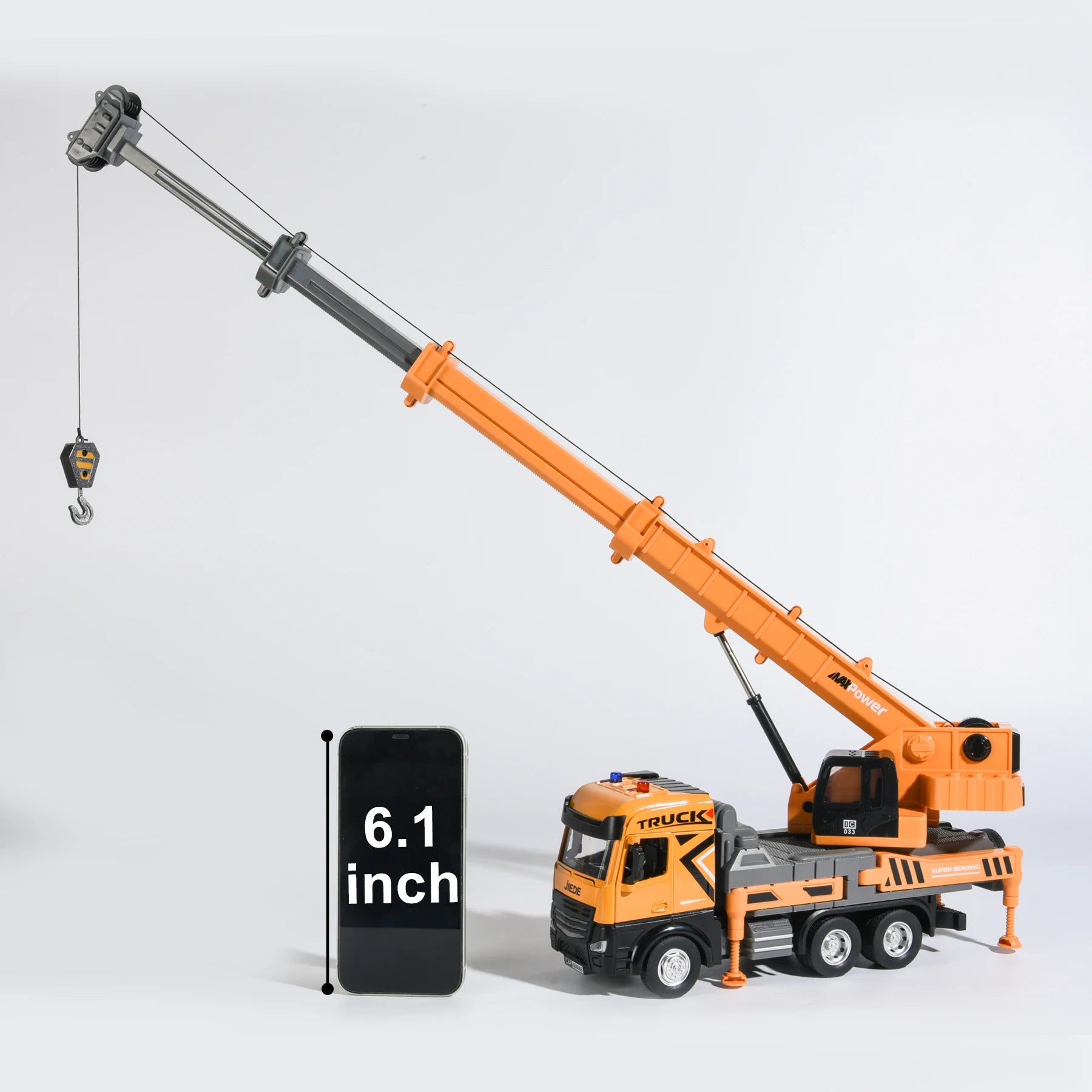 Xe Công Trình Hợp Kim Đồ Chơi Đèn Âm Thanh Cho Bé