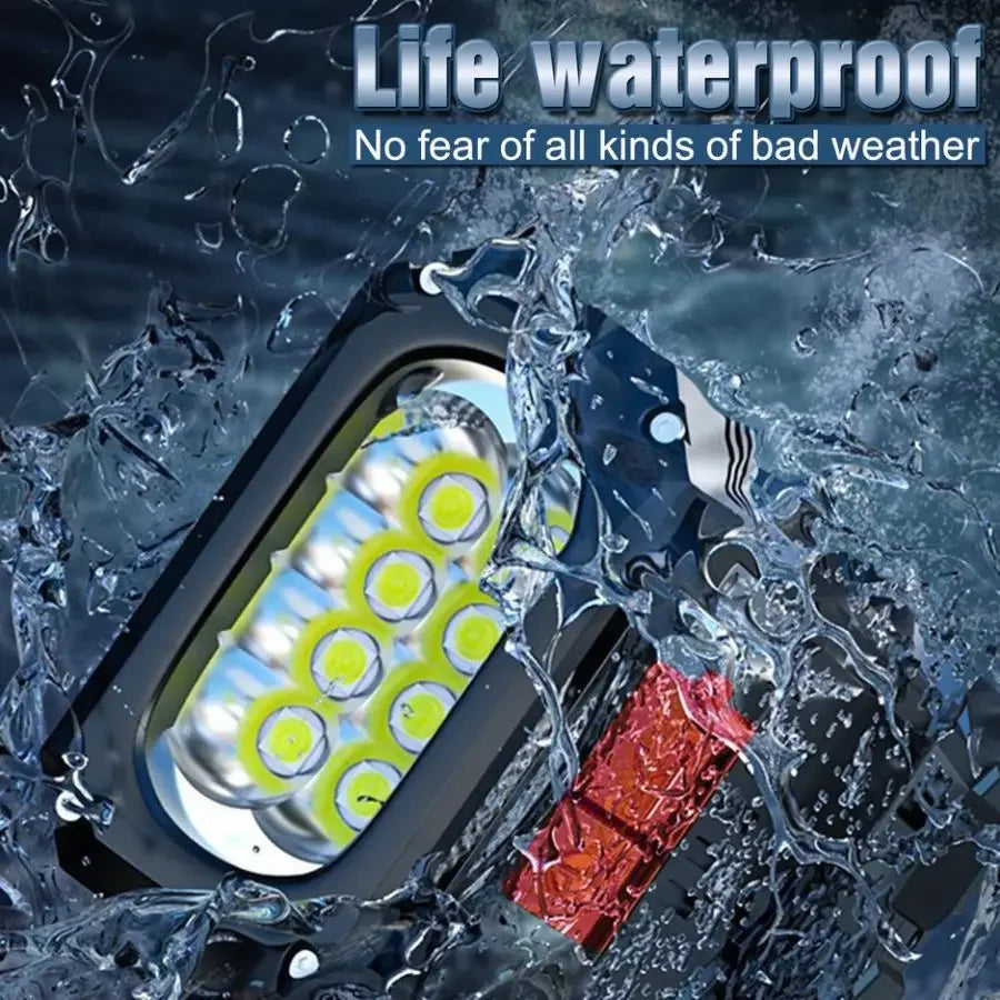 Đèn Pin LED Siêu Sáng 3 Chế Độ Sạc USB Đa Năng