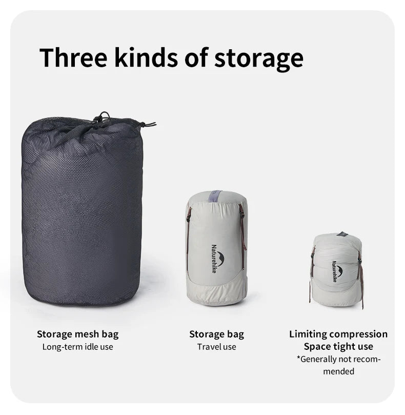 Naturehike CW700 Ultralight Duck Down Sleeping Bag 650FP