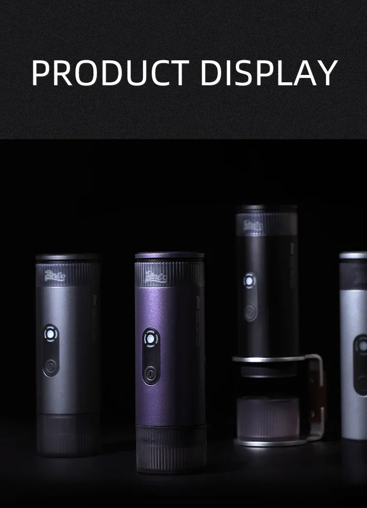 Bincoo Portable Electric Espresso Coffee Maker for Camping Wireless Heating Concentrated Extraction Coffee Machine Red Dot Award - Daisan Mart