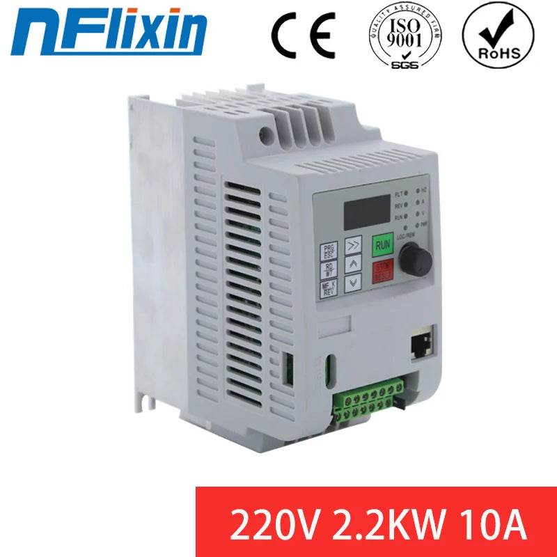 Biến tần 9600D 1.5kW 1 pha 220V sang 3 pha 220V - Daisan Mart