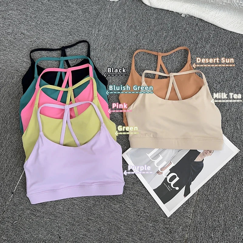 Women's Sports Bra - Thin, Breathable, Sexy, Shockproof