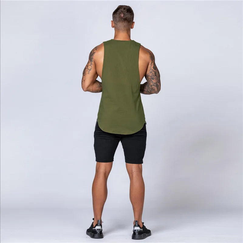 Áo Tank Tập Gym Nam Cotton Không Tay Thoáng Khí Hè - Daisan Mart