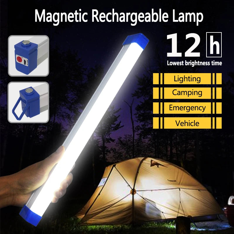 5V USB Rechargeable LED Emergency Outdoor Magnetic Light