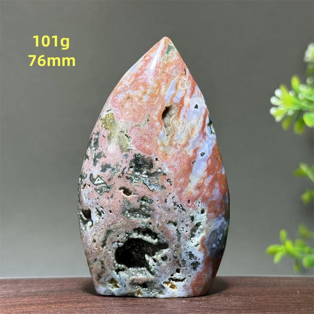 Sea Crystal Decorative Lucky Feng Shui Stone