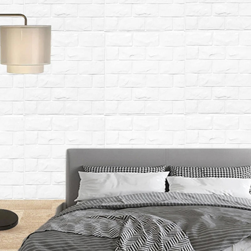 Miếng Dán Tường Xốp 3D Chống Nước Trang Trí 30 Miếng - Daisan Mart