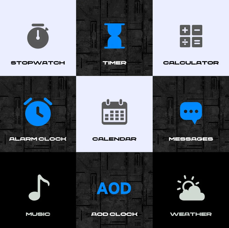 Đồng Hồ Thông Minh Nam Pin Trâu 30 Ngày Quà Noel Halloween