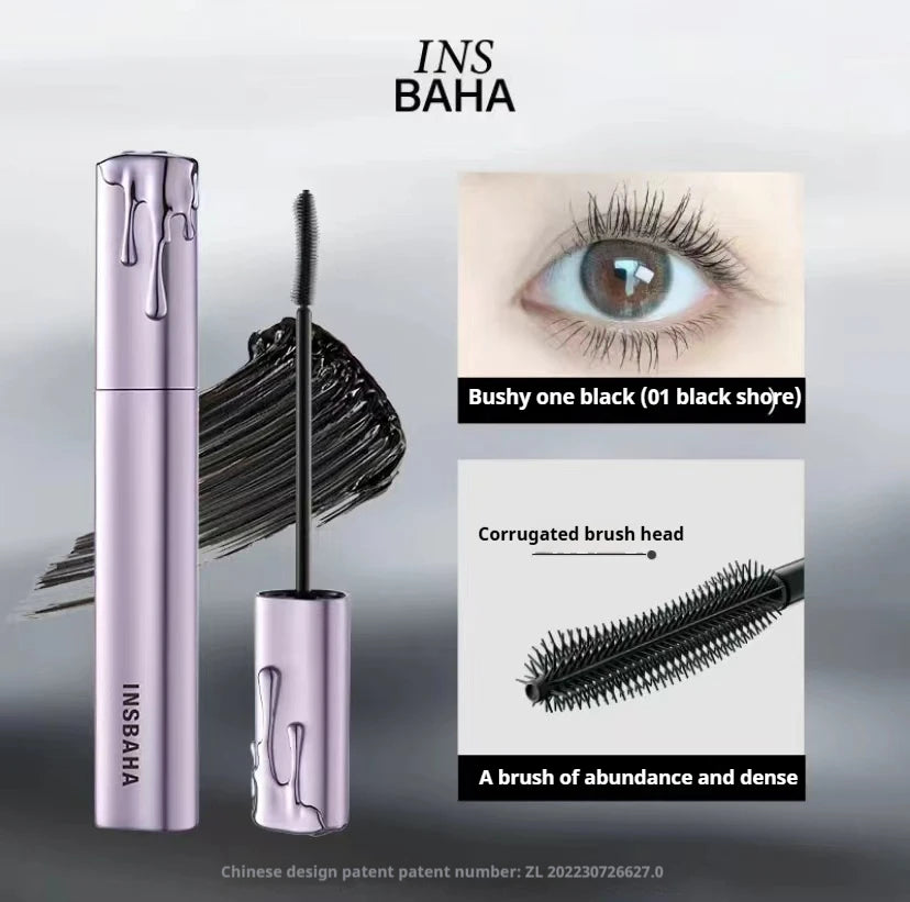 INSBAHA 3D Curling Mascara Natural Thick Waterproof