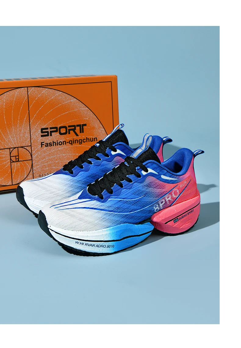 Giày Chạy Bộ Marathon 2025 Đệm Khí Siêu Nhẹ Nam Nữ