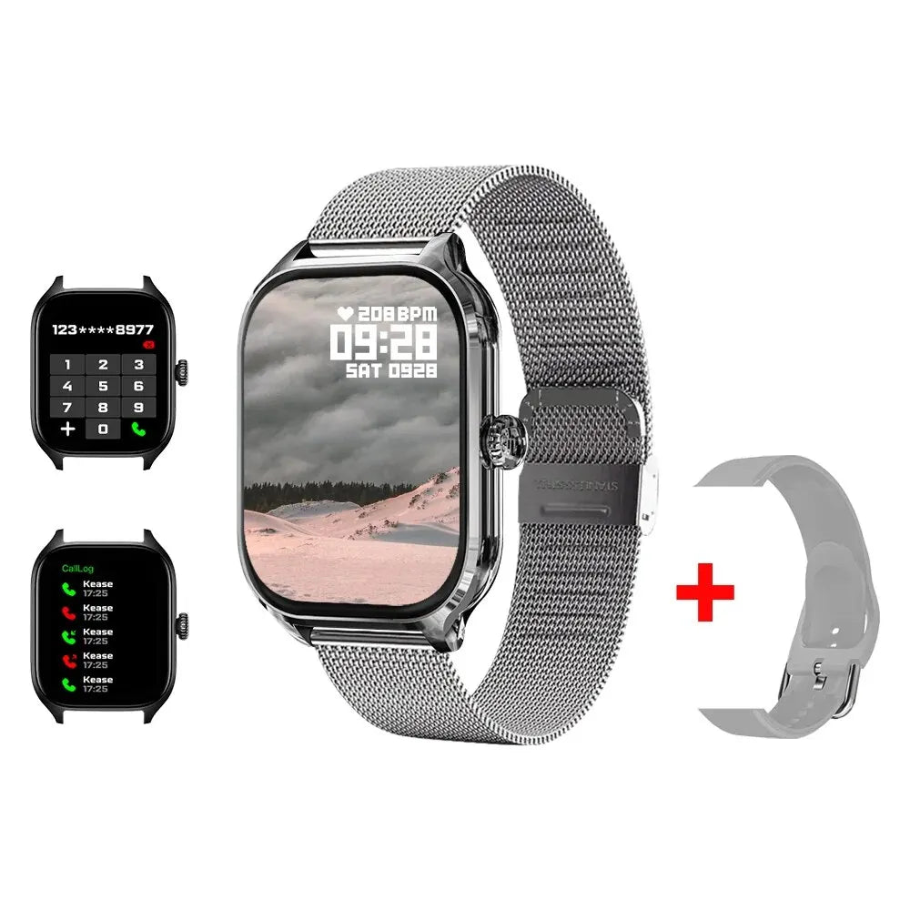 H9 Smart Watch - 2.01 Inch HD Screen, Multi-Function