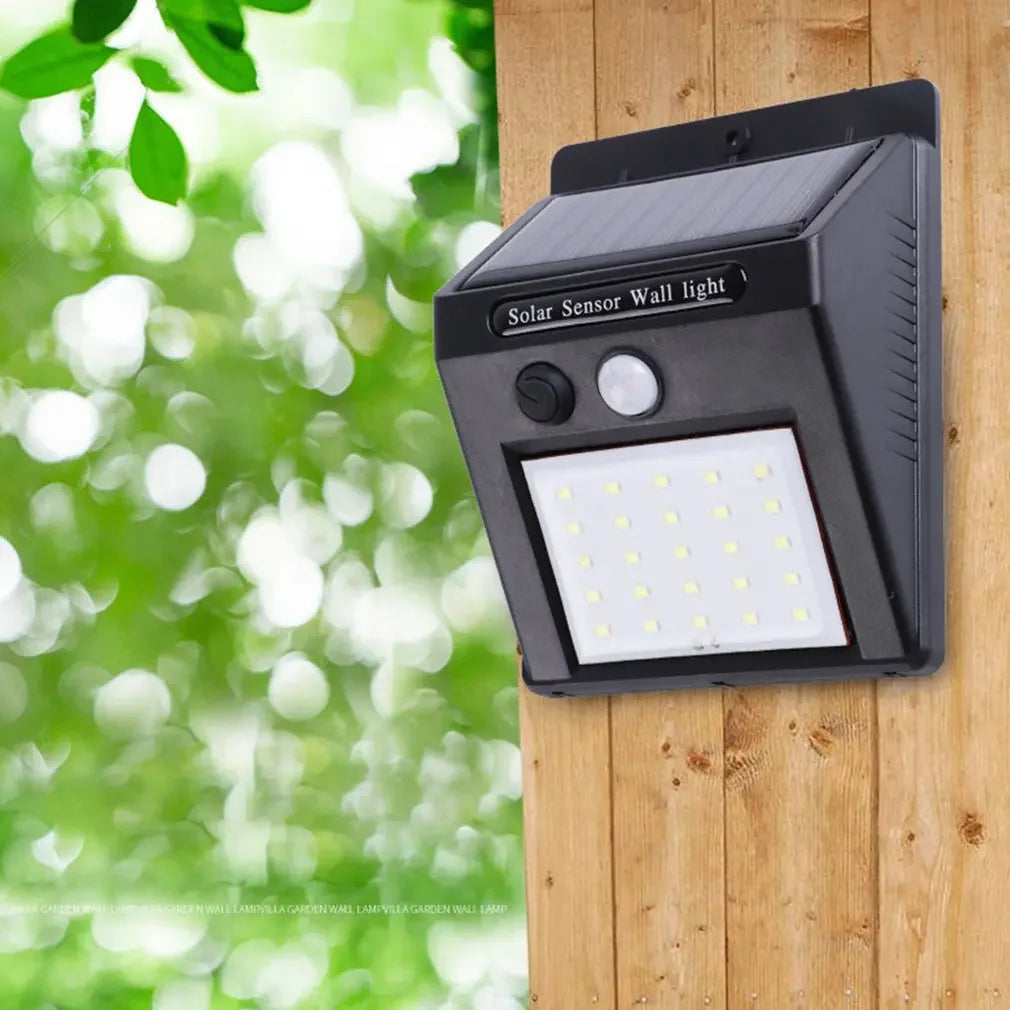 Đèn Tường Năng Lượng Mặt Trời 20LED Cảm Biến Chuyển Động - Daisan Mart