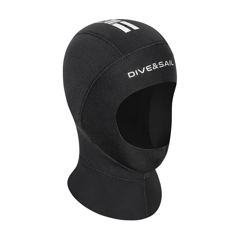 5MM Neoprene Diving Helmet Winter Thickening Warmth with Shoulder Hood Diving Clothing Accessories Diving Helmet S/M/L/XL - Daisan Mart